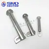 Codo de acero inoxidable 304 Pasador de lengüeta Tornillo GB3473-83 Tornillo Marino Tornillo Marino con lengüeta Tornillo no estándar personalizado
