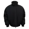 2026 Transfronterizo Otoño/Invierno Calle Alta Americana Cuello Alto Chaqueta de Béisbol Talla Grande Moda Casual Chaqueta de Vuelo Abrigo Casual para Hombre