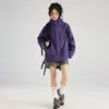 Chaqueta de esquí tres en uno para mujer conjunto de dos piezas desmontable otoño e invierno chaqueta cortavientos para exteriores unisex impermeable talla grande