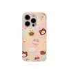Funda de Teléfono Móvil de Doble Capa IMD Adecuada para iPhone 14, iPhone 15 Pro Max, Lindo Diseño de Animal Que Llena la Pantalla, iPhone 13 Pro Max/16