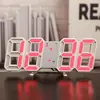 Reloj Digital LED 3D Inteligente Reloj Despertador Electrónico Transfronterizo Reloj de Pared para Sala de Estar Temperatura Interior