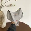 Bolso Pequeño de Pana de Moda 2026 Nuevo Estilo Coreano Bolso de Hombro a la Moda Versátil Simple Casual Bolso de Axila