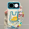Adecuado para funda de teléfono móvil Huawei Nova16, Estilo de nicho de alta gama para mujer, Modelo nuevo con soporte, Líneas de grafiti, Gatos y perros