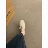 Pantuflas Cerradas Estilo Birkenstock con Hebilla Retro, Sandalias Planas Sueltas de Punta Redonda sin Tacón, Estilo Casual, Versátiles para el Trabajo y Salidas