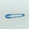 Cor de tinta pino grande cor de doce broche fivela de metal simples decoração de cintura fixador de decote acessórios de vestuário