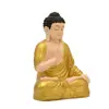 Nuevos Adornos de Paisaje de Buda Sentado Estilo Chino para Exportación Figura de Buda Estilo Zen Piedra de Imitación Decoración de Buda en Maceta para Acuario