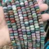 6*10 cuentas de ábaco de jade, cristal, dongling, ojo de tigre, cuentas espaciadoras, accesorios de joyería para bricolaje, cuentas de posicionamiento, productos semiacabados