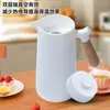 Termo Estilo Europeo Olla para Agua Caliente Doméstica Asa de Madera Frasco Aislado Gran Capacidad Botella de Agua Caliente Revestimiento de Vidrio Taza Aislada