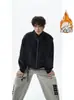 2026 HJ26687 forrada de polar, sin sombra, talla grande, chaqueta engrosada estilo americano, M-5X, HM26864 - Especial P54