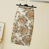 Ropa transfronteriza para mujeres europeas y americanas EBAY Amazon WISH falda de un solo paso con estampado digital falda OL falda de cadera dividida