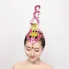 Flor de Cabeza de Xishuangbanna Nuevo Estilo Étnico Performance Étnico Venta al por Mayor Escenario de Danza Clásica Performance de Baile Mujeres Modernas