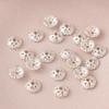 Cobre Chapado Color Plata Grueso Retenedor Torus Hueco Hecho a Mano diy Accesorios Pulsera Espaciador de Cuentas Pulsera Flor Sombrero Cuentas Material de Joyería