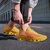 Sapatos Esportivos Antiderrapantes Amazon para Homens, Sapatos Profissionais para Corrida com Solado Alto em Malha Fly-Knit, Sapatos Meia Cano Baixo para Caminhada
