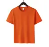 Camiseta de Algodón Peinado Pesado para Hombre de 200 g Corte Holgado Hombro Real Cuello Redondo Algodón Puro Manga Corta Camiseta Publicitaria Camiseta Cultural Impresible