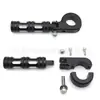 Adequado para Tubos de 32mm de Diâmetro, Pedais Universais Transfronteiriços para Motocicletas, Antiderrapante Modificado com Absorção de Choque