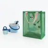 Bolsa de Malla para Almacenamiento, Viajes de Ocio de Verano, Linda Bolsa de Playa Portátil con Ojos, Neceser para Artículos de Baño y Natación