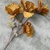 Quatro Grandes Árvores de Algodão de Bombax Nº 2, Três Grandes Árvores de Algodão de Bombax para Decoração de Fundo de Arranjo de Flores para Chão de Casamento, Adereços de Fotografia, Flores Artificiais de Algodão de Bombax