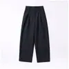 Pantalones Casuales Sueltos de Cintura Alta Estilo Old Money para Mujer, Nueva Colección Otoño 2026, Pantalones Acortados de Pierna Ancha Adelgazantes