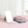 Espelho pequeno transfronteiriço, espelho portátil, espelho de maquiagem simples e minimalista, espelho de penteadeira de mesa para mulheres, espelho compacto dobrável para retoques
