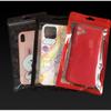 Bolsa de embalaje transparente de doble cara para funda de teléfono móvil transparente HD 3C accesorios para teléfono móvil bolsa con cremallera adornos bolsillo autosellable