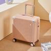 Maleta Pequeña Premium de 20 pulgadas para Hombre y Mujer Maleta de Ruedas Transfronteriza Maleta de Cabina de 18 pulgadas Rueda Universal Silenciosa Portavasos Se Puede Personalizar