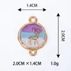 Pulseira Colar Pingente Cruzado Acessórios DIY Veado de Chifre Longo Tendência Liga Pingente Único Direto do Fabricante