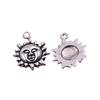 19 * 22 mm, 2 colores, accesorios de joyería DIY, colgante de suegro solar, joyería con abalorios naturales, materiales hechos a mano