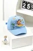 Boné de Baseball Infantil Desenho Animado Fofo Primavera & Outono Casual com Aba para Meninos e Meninas Proteção Solar de Verão Chapéu de Sol para Bebê