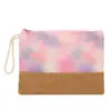 Bolsa de Lona de Gran Capacidad para Comercio Electrónico Transfronterizo Amazon Versátil Empalmada Bolsa de Cosméticos para Mujer Bolsa para Teléfono Móvil Billetera Portátil