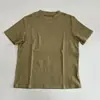 A criança absoluta entrará nas boas mercadorias recomendar gola alta meia lixada manga curta primavera e verão novo T-shirt casual de cor sólida para combinar com tudo mulheres