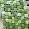 10mm Ágata de Cristal Jade Quadrado Feito à Mão com Contas Quadrado Plano Peça Cortada Acessórios para Joias Contas Soltas Atacado