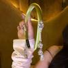 Nueva Diadema de Terciopelo Estilo Chino Retro con Campana de Gota de Agua y Borla, Diadema Estilo Étnico con Diamantes Brillantes y Perlas, Elegantes y Versátiles Accesorios para el Cabello