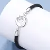 Pulseira Estrela e Lua para Casais, Pulseira de Corda Preta e Vermelha, Tecida Presente para Estudantes, Artesanal Comemorativa