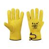 Guantes de soldadura de arco de argón de piel de oveja de primera capa, de piel de vaca, resistentes a altas temperaturas, cortos, anti-escaldaduras, resistentes al desgaste, flexibles, de protección laboral.