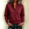 Cardigan Botão Europeu e Americano Transfronteiriço Outono e Inverno Amazon Casaco Elegante de Cor Sólida Moletom Casual de Manga Longa Gola Alta