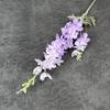 Simulação Flocking Delphinium Long Branch Floor Simulação Flor Decoração de Casamento Flor Falsa Enfeites de Flores para Casa Adereços de Fotografia