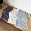 Camisola de encaje con pedrería estilo retro americano para mujer, nuevo modelo de verano 2026 con copas, top exterior ajustado