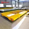 Sala de Sandblasting Transferencia de Pieza de Trabajo Carro sobre Rieles a Batería Plataforma Hueca Vehículo de Transporte Controlado Remotamente Vehículo Eléctrico de Plataforma Plana Antiexplosivo