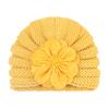 Ins Nuevo Sombrero de Punto Cálido de Otoño e Invierno para Niños Europeos y Americanos Sombrero de Flor de Moda para Bebé