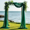 Envío Transfronterizo de Cortinas de Tul Transparentes Estilo Europeo para Decoración de Techos, Festivales, Bodas, Fiestas y Fondos de Fotografía