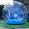 Pelota Grande Inflable para Exhibición, Equipo de Promoción para Exposiciones en Centros Comerciales, Transparente y Visible, Inflado Rápido