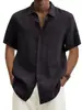 Estación Independiente Moda Masculina Transfronteriza Camisa Hawaiana de Manga Corta de Moda Camisa con Impresión Digital 3D Transfronteriza