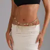 Joyería Transfronteriza Europea y Americana Estilo Étnico Retro Tótem Misterioso Cadena para la Cintura Lujo Ligero Moda Verano Casual Accesorios de Cadena Corporal
