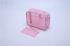Bolsa de cosméticos de viaje para exteriores, portátil, translúcida, para mujer, para playa, natación, transpirable, conjunto de dos piezas