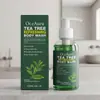 Gel de Ducha Refrescante de Árbol de Té Oceaura Tiene una Fragancia Fresca y Duradera, Espuma Densa e Hidrata la Piel para una Limpieza Diaria Suave