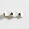 Pasador de Gama Alta Celebridad de Internet Coreana Ins Simple Pinza Lateral para Flequillo Pinza de Una Pieza Pinza para Flequillo de Niña Adorno para la Cabeza