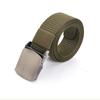 Fivela de liga de 3,8 cm cinto casual de lona cinto tático de nylon para atividades ao ar livre cinto de moda para atividades ao ar livre