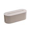 Caja de almacenamiento de alambre, organizador de cables, tablero de enchufes, caja de recolección de cables, artefacto de almacenamiento de cables de datos y carga de escritorio