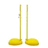 Postes de red de bádminton estándar de ABS, soporte de red de bádminton multifuncional, soporte inflable portátil para voleibol y tenis, móvil