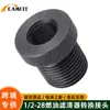 1/2-28 para 3/4-16 13/16-16 3/4Npt Conector de Filtro de Óleo de Carro Filtro de Combustível Ferro